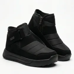 Чоловічі зимові черевики-комфорт Progress на липучці. М'які бурки на широку ногу (41-45 р) 43