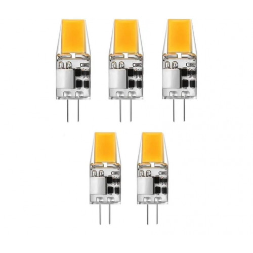 Світлодіодна лампа G4 12V LED 3W 3000K тепле світло (5 шт)