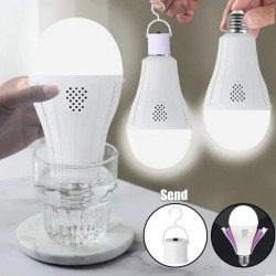 Аварійна лампочка 20 Вт E27 Rainberg P920 на акумуляторах при відключенні світла енергозберігаюча лампочка із зарядкою для дому