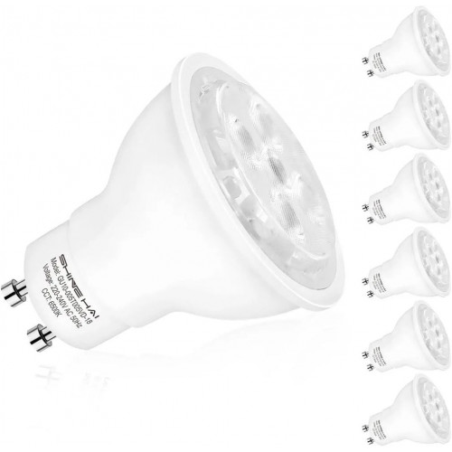 Світлодіодні лампи MR16 GU10, SHINE HAI 5 Вт GU10 LED, еквівалент галогенних ламп 50 Вт, світлодіодні енергозберігаючі лампи Cool