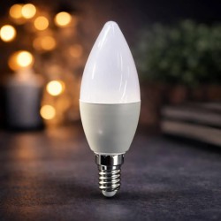 Лампочка свічка 8w Е14 THE LIGHT