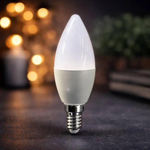 Лампочка свічка 8w Е14 THE LIGHT