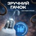 Аварійна акумуляторна LED лампочка E27 світлодіодна 20 Вт з гачком (арт. 3412) - фото 3