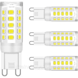 Світлодіодна лампа G9 6000K 3w двоконтактний цоколь 3 Вт,димер, 4ШТ Вогнетривка для духовки