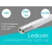 Лампочка світлодіодна трубчаста 600мм 8Вт холодне біле світло для офісів та домашнього використання.