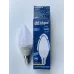 LED Лампа Іскра C37 7W 3000K E14 (свічка, аналог 60-70W) для люстр і дому