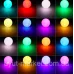 Кольорова світлодіодна лампа 3 Вт RGB G45 E27 з пультом LM736
