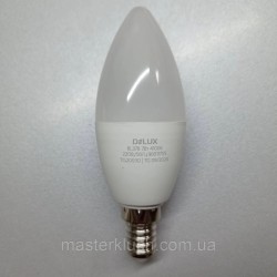 Лампа світлодіодна свічка Е14 7W DELUX
