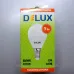 Світлодіодна лампа куля Е14 7W DELUX
