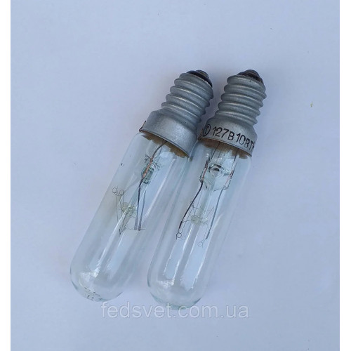 Лампа розжарювання циліндрична Ц 235-240-10 Е14/25x17