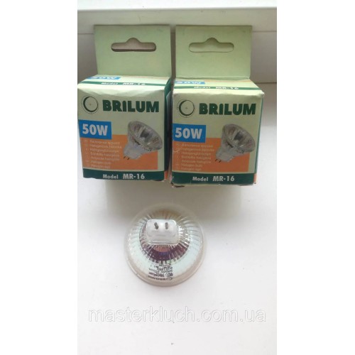 Лампа галогенна Brilum MR-16 12V 50W G5.3 Brilum