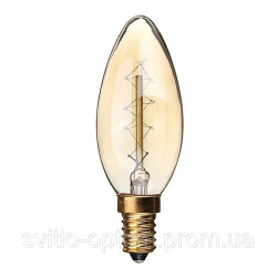 Лампа розжарювання 60 вт. свічка, е 14