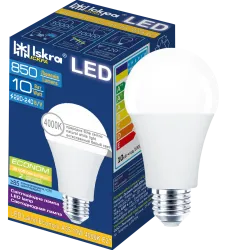 Лампа світлодіодна LED економна A60 10W 4000K E27 ТМ 