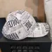 Бейсболка белая с черным принтом D&G, унисекс кепка с надписями, летняя бейсболка (арт. 27088) - фото 5