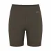 Женские велосипедки 5XL-6XL темный хаки рубчик, шорты с высокой посадкой (арт. 27135) - фото 2