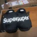 Домашние тапочки Superjupex чёрные плюшевые с объёмной надписью, унисекс, размер 37–45 (арт. 27236) - фото 2