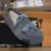 Женские домашние тапочки графитовые с меховым бантом и утеплённой подкладкой 37 42 (арт. 27243) - фото 5