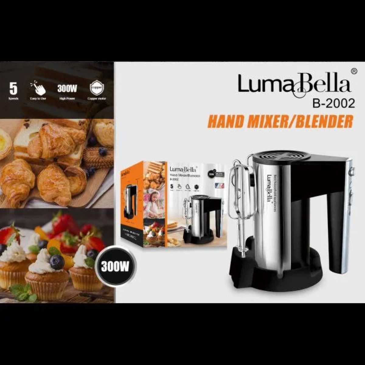 Миксер-блендер Luma Bella LB-2002 (арт. 14982)