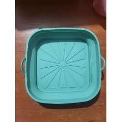 Форма RINGEL Herbal форма силікон для аерогриля/духовки Airfryer 20.5x20.5x7 см. (RG-10219)