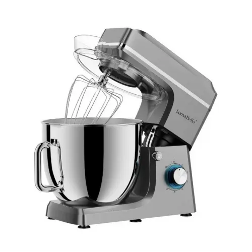 Тестомес LumaBella LB-55004
6 настроек скоростей + пульс
Емкость: 12 литров
Чаша из нержавеющей стали
Потяните переключатель
2 выбоины и крючки
Эжектор для высвобождения битеров и крючков
2 взбивачки для яиц и сливок
2 крючка для затворения теста