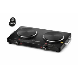 Электрическая плита LumaBella LB-7011 (2 конфорки, 2000 Вт) LumaBella LB-7011 — компактная и удобная электрическая плита с двумя конфорками, идеально подходит для дома, дачи, офиса или временной кухни.