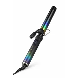 Плойка для завивки волос LumaBella (Ø 25 мм, до 230 °C)
Плойка LumaBella — стильный и надёжный инструмент для создания упругих локонов и мягких волн в домашних и профессиональных условиях. Керамическое покрытие с радужным эффектом обеспечивает равномерный