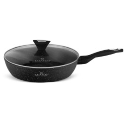 Глибока сковорода Edenberg EB-5717 з кришкою 28 см, 3.5 л