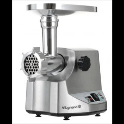 М'ясорубка електрична 3000 Вт, корпус металевий, реверс VILGRAND V304-SMG