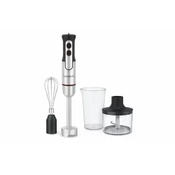 Погружной блендер LumaBella LB-52019 (1500 Вт, 4-в-1)
Погружной блендер LumaBella LB-52019 — мощный и универсальный кухонный помощник для быстрого приготовления разнообразных блюд. Благодаря высокой мощности 1500 Вт и комплекту насадок он легко справляетс