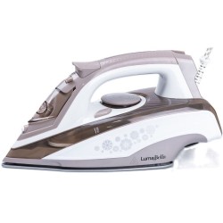 Утюг с паром Luma Bella B-6008 2700 Вт, что обеспечивает быстрый нагрев и мощную подачу пара для идеальной глажки. Объем резервуара для воды: 440 мл, что обеспечивает длительное использование без необходимости постоянного подложения воды. П