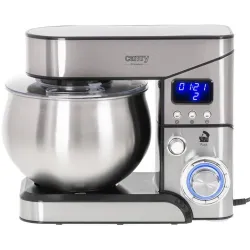 Тестомес Camry  CR 4223. Кухонний комбайн Camry - це пристрій, який змінить ваш стиль приготування їжі назавжди. Багатофункціональний, стильний і виготовлений з високоякісних матеріалів, він стане незамінним доповненням до кухонного обладнання. Ви можете 