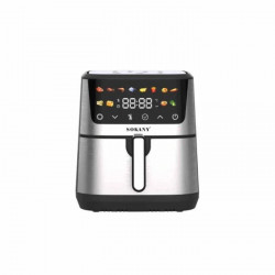 Аерофритюрниця аерогриль Sokany SK-10066 9.5 л 2400 Вт з таймером електрична фритюрниця без олії