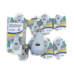 Лампа 30w с двумя съёмными аккумуляторами заряжается цоколь и USB цена 250