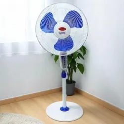 Підлоговий вентилятор Wimpex 1604RRWhite з пультом потужністю 100Вт 3швидкості