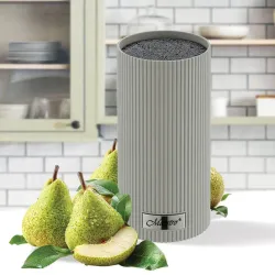 Колода для ножей MR-1437-GREY
Эргономичный дизайн
Высота: 22 см
Материал — пластик с покрытием Soft-touch