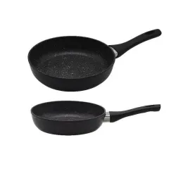 Сковорода Edenberg EB-3425 алюмінієва кругла з мармуровим покриттям 28 см