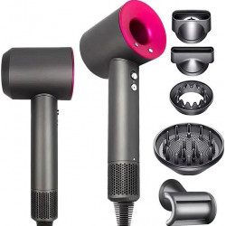 Професійний фен Magic Hair 5в1 з турбо режимом та іонізацією стайлер SmartX 5 магнітних насадок для укладання волосся 1600 Вт 