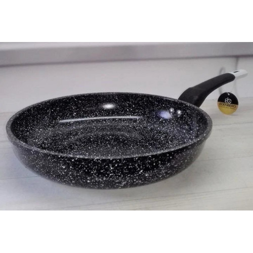 EB-4126 Сковорода 28 см. Темне Гранітне Покриття