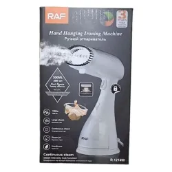 Відпарювач ручний для одягу RAF R-1214W 300 мл White портативний вертикальний для дому 1500W