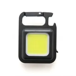 Фонарь-брелок магнитный 4 режима свечения/карабин/открывалка 500 mAh IPX4