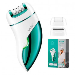Эпилятор женский аккумуляторный 3 насадки VGR V-731,