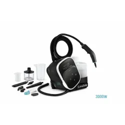 Пароочиститель LumaBella LB-63030 — мощное и универсальное устройство для глубокой очистки без использования химических средств. Благодаря высокой мощности 3000 Вт и сильной подаче пара он эффективно удаляет жир, нагар, грязь и бактерии с различных поверх