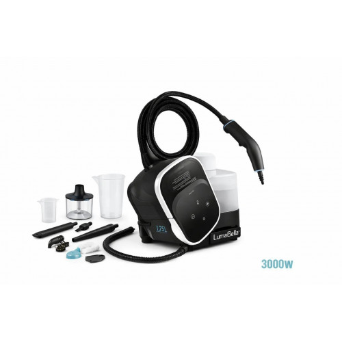 Пароочиститель LumaBella LB-63030 — мощное и универсальное устройство для глубокой очистки без использования химических средств. Благодаря высокой мощности 3000 Вт и сильной подаче пара он эффективно удаляет жир, нагар, грязь и бактерии с различных поверх