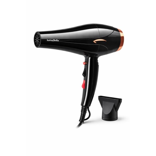 Фен для волос LumaBella LB-64015 (2400 Вт) LumaBella LB-64015 — мощный фен с сильным потоком воздуха для быстрой и эффективной сушки волос в домашних условиях и для профессионального использования.