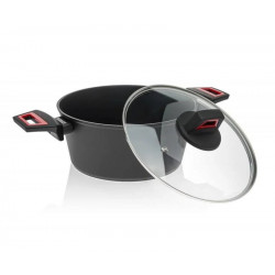 Каструля Edenberg EB-13097 з термоіндикатором та скляною кришкою 6,5 л 28x12,5 см