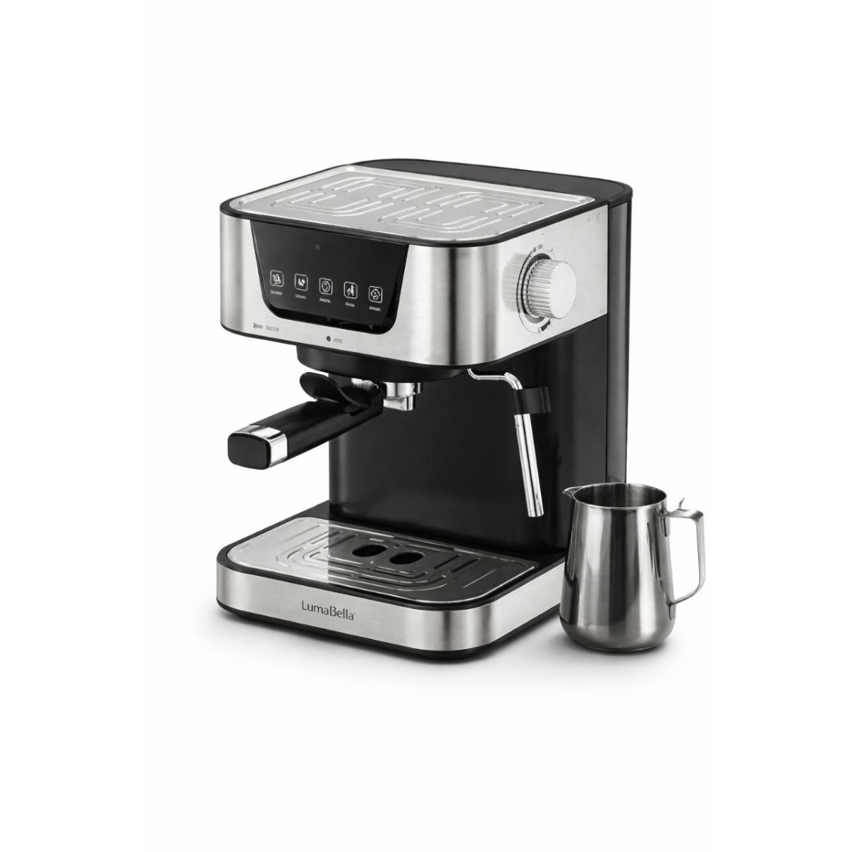 Кофеварка LumaBella LB-54017 (эспрессо) LumaBella LB-54017 — стильная и мощная кофеварка для приготовления ароматного эспрессо и кофейных напитков в домашних условиях. (арт. 22545)
