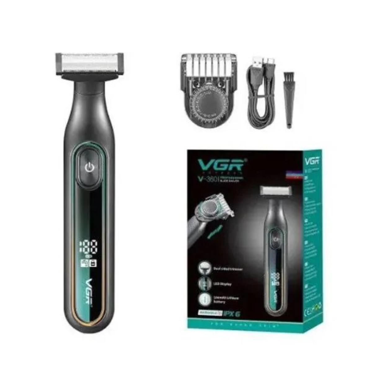 Електробритва VGR V-360 Black (арт. 14935)