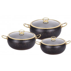 Якісний набір посуду Edenberg EB-12922 у турецькому стилі