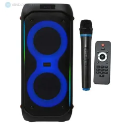 Портативная колонка KOLAV-LJ2601 с функцией караоке с микрофоном
