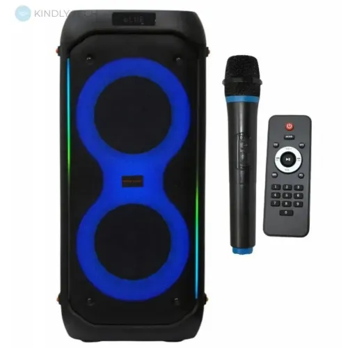 Портативная колонка KOLAV-LJ2601 с функцией караоке с микрофоном